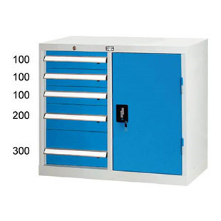 High Performance Laboratory Bench Worktop - Open door tool cabinet – Sateri