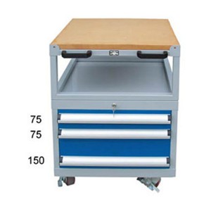 Mobile tool cabinet-heavy duty